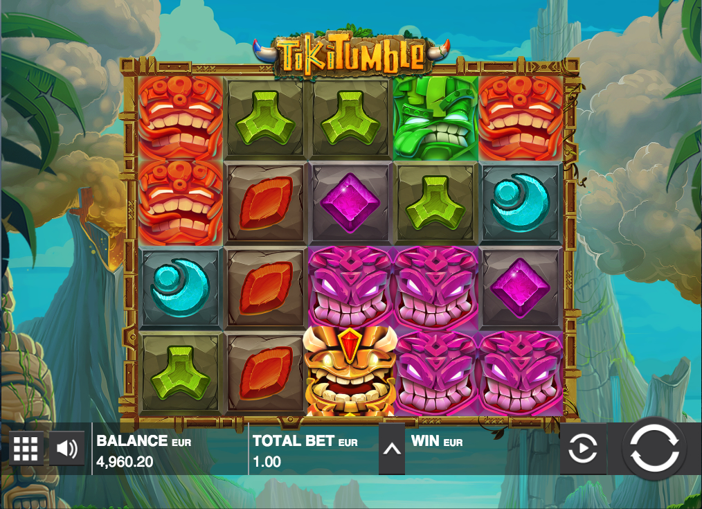        Tiki Tumble   Push Gaming